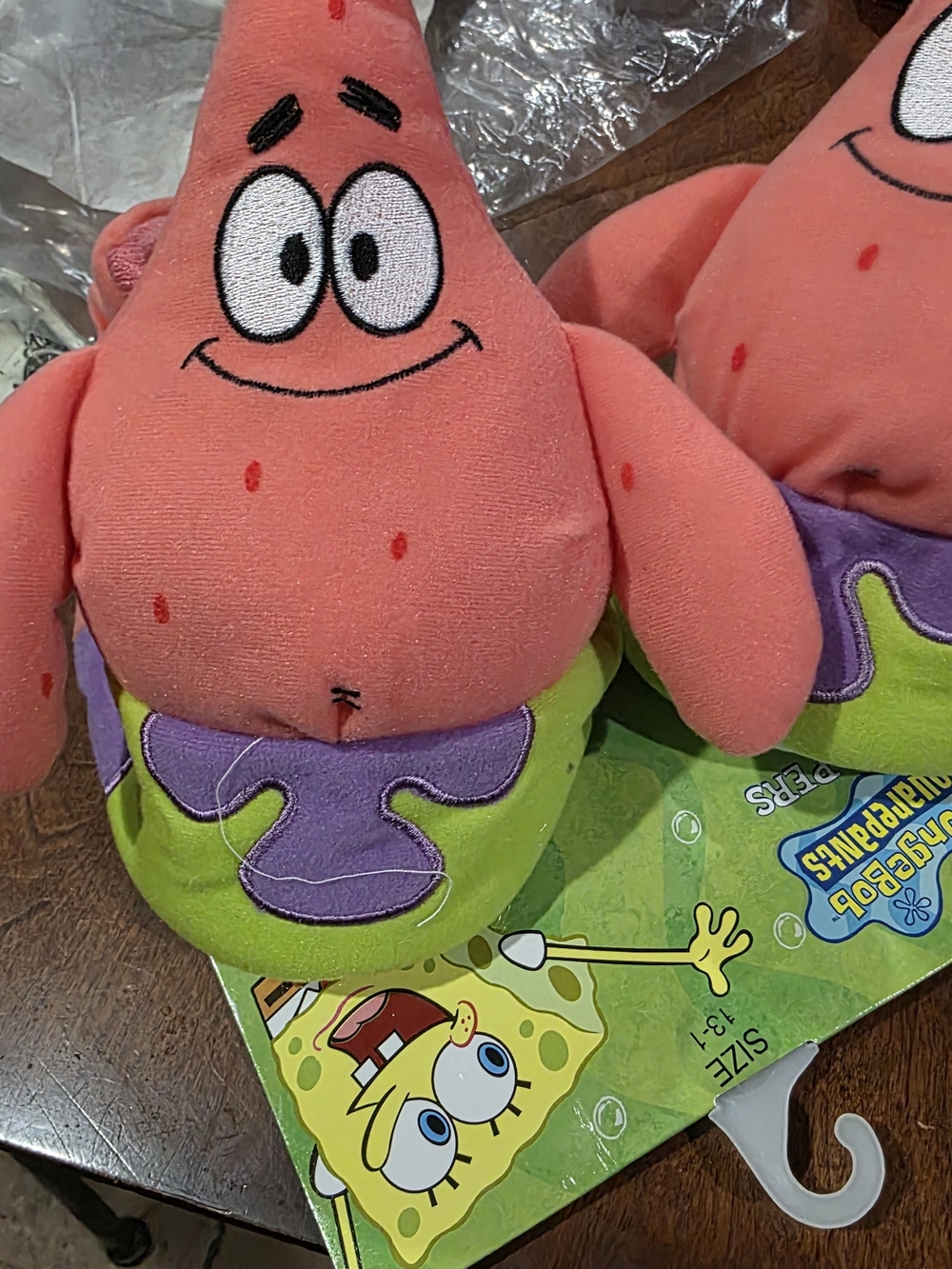 SpongeBob Squarepants Patrick Star Pink & Green Plush